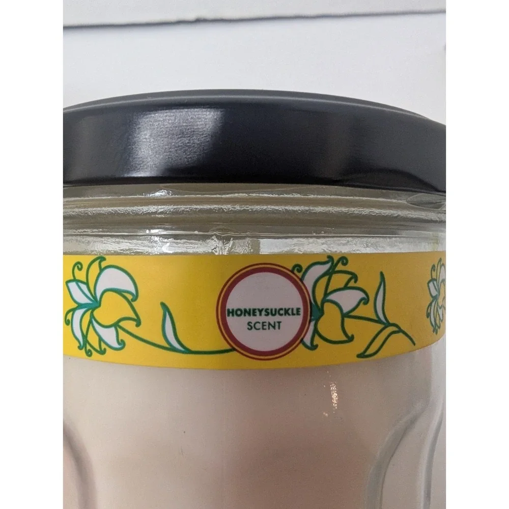 Mrs Meyer's Clean Day Honeysuckle Soy Candles 7.2 oz Lot of 2 Discontinued